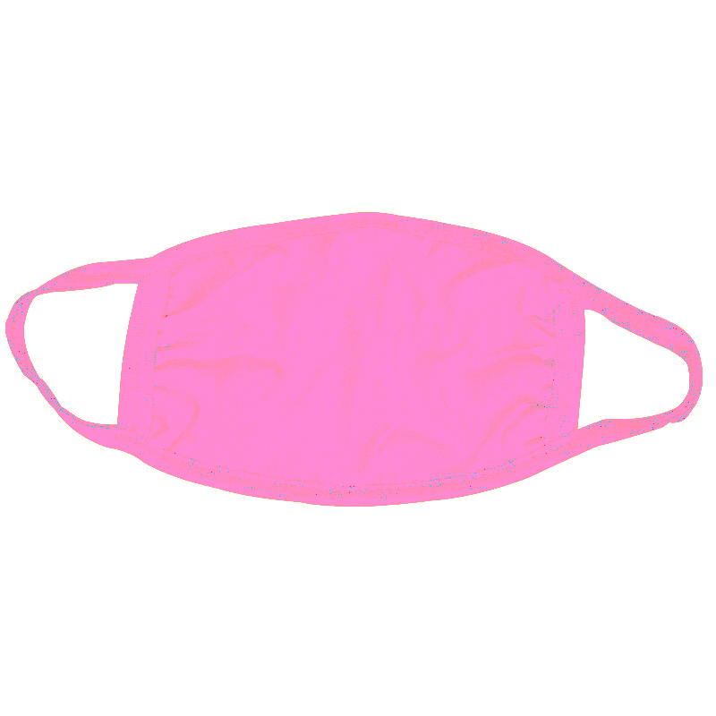 Light Pink Cotton Face Mask 2