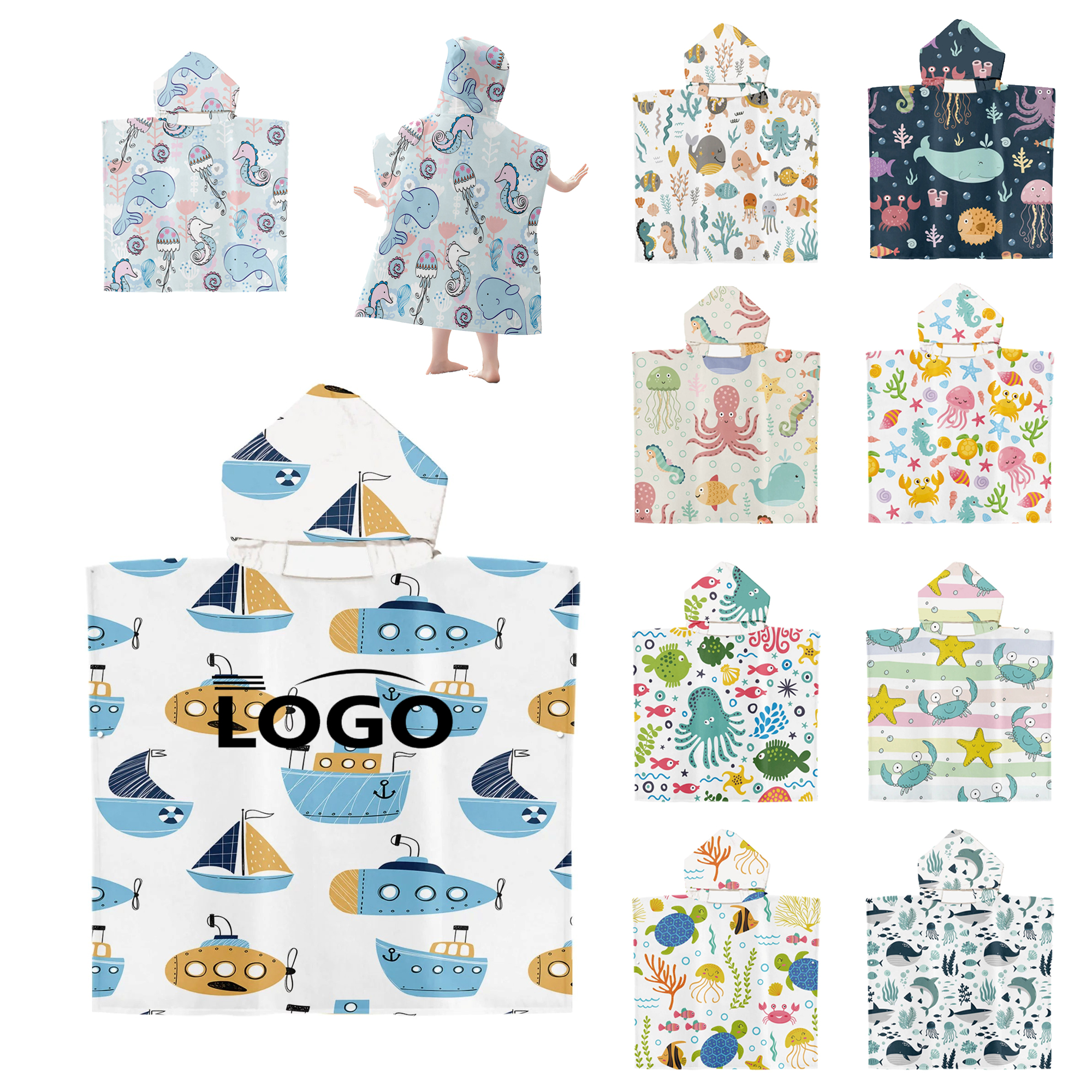Hooded Beach Towel 3