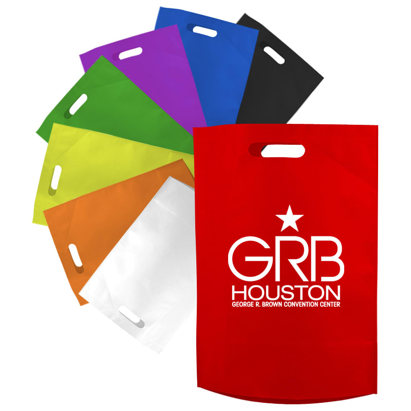 Medium Exhibition Die Cut Handle Tote Bags 1