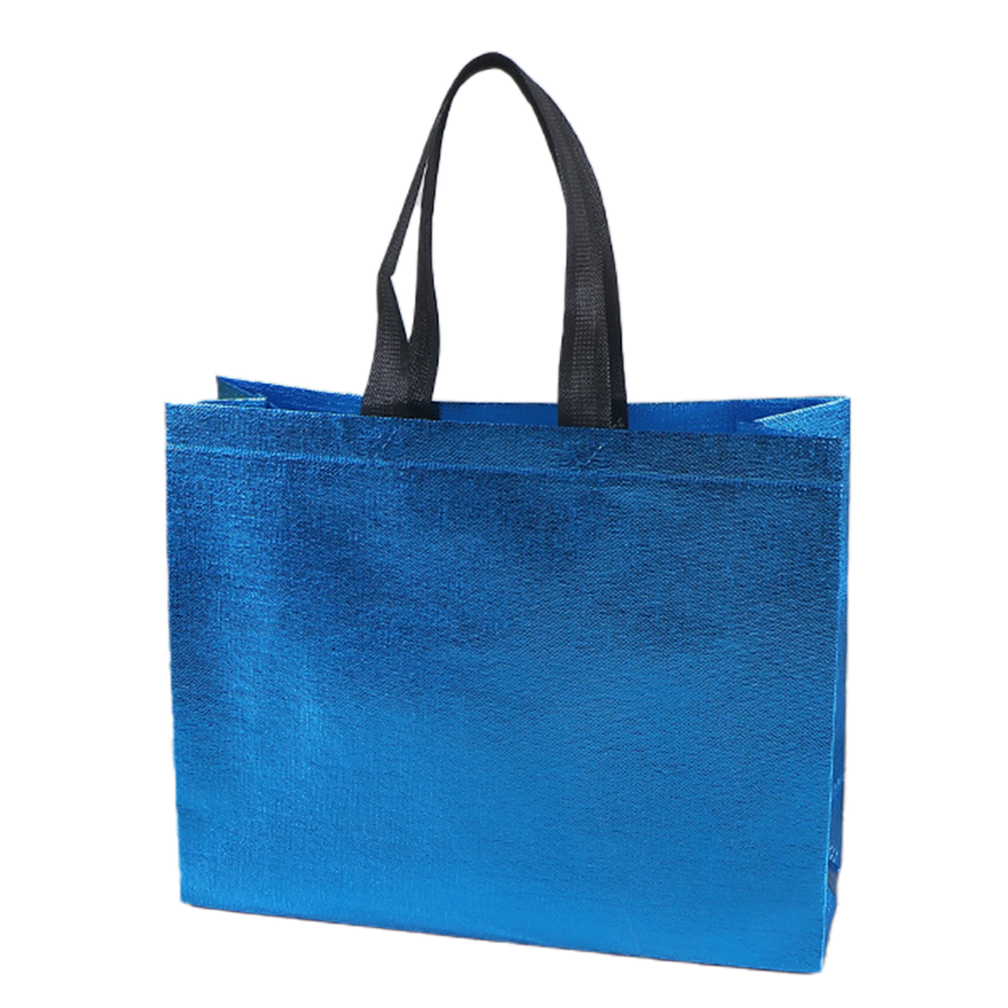 Custom Reusable Laser Lamination Sparkle Gift Tote Bags 1