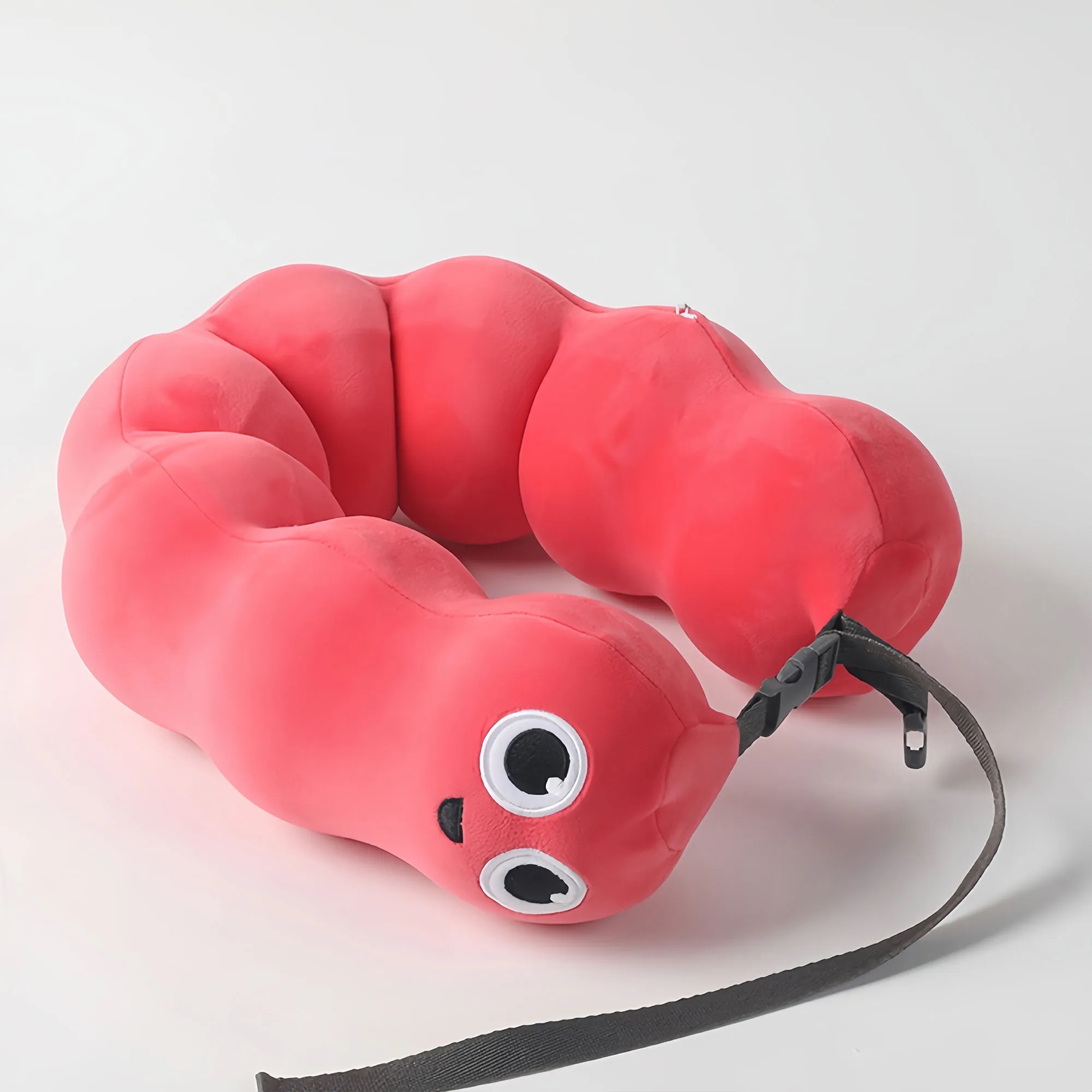 Portable Cute Snake Memory Foam Neck Pillow 5