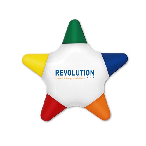 Crayo-Star 5 Color Star Shaped Crayon 3