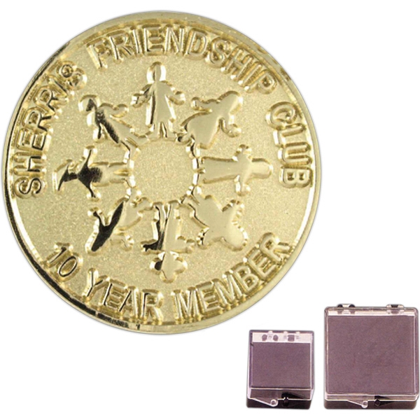 2" Lapel Pin - Die Struck 9