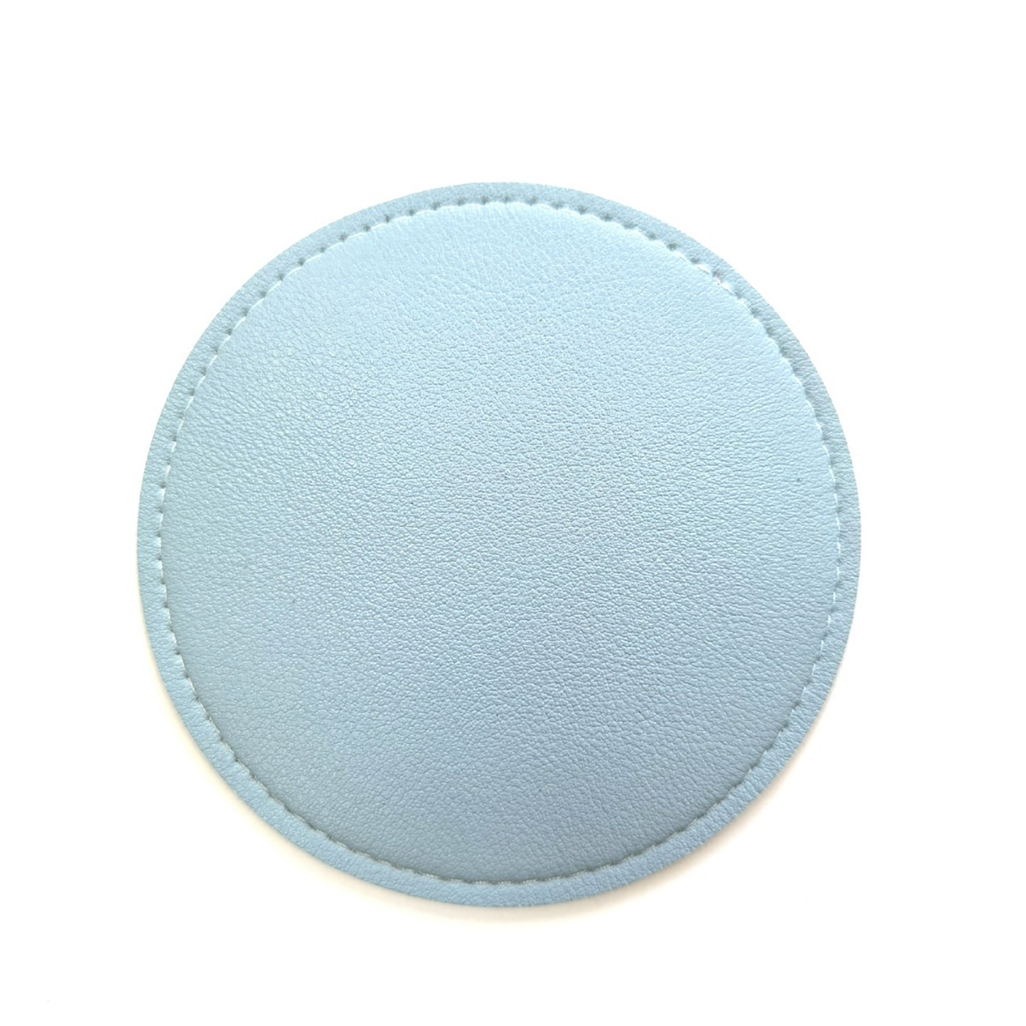 Round Leather Coffee Coaster 6