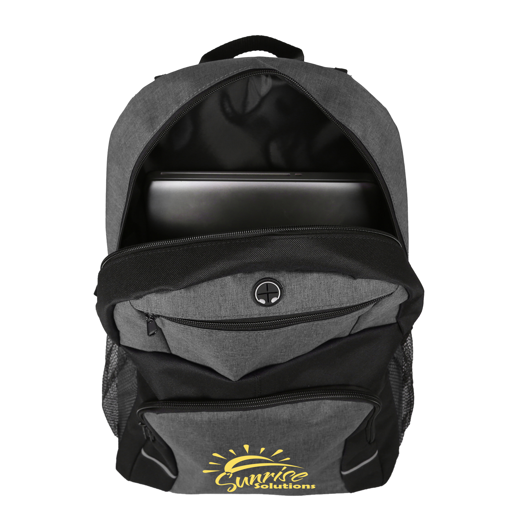 16" Stanford Heathered Laptop Computer Backpack 10