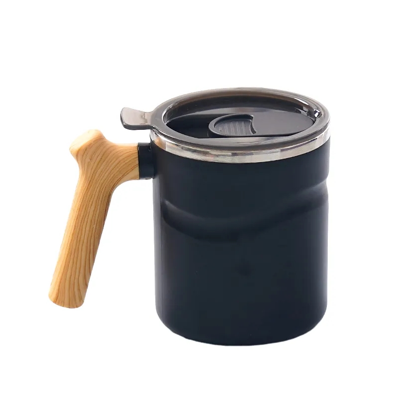 Stainless Steel Coffee Cup With Lid 2