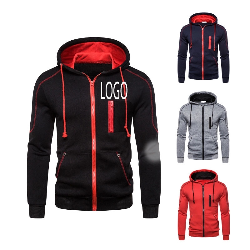 Contrast Zip Sweater Jacket 4