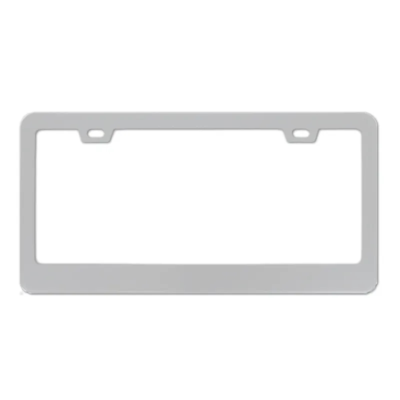 Grooved Aluminum Alloy American Car License Plate 1