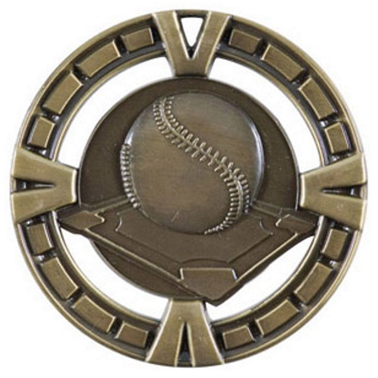 2-1/2" Baseball BG Medal 2