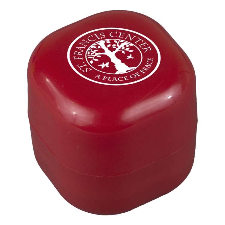 "Sofia" Cube Shaped Vanilla Scented Lip Moisturizer 22