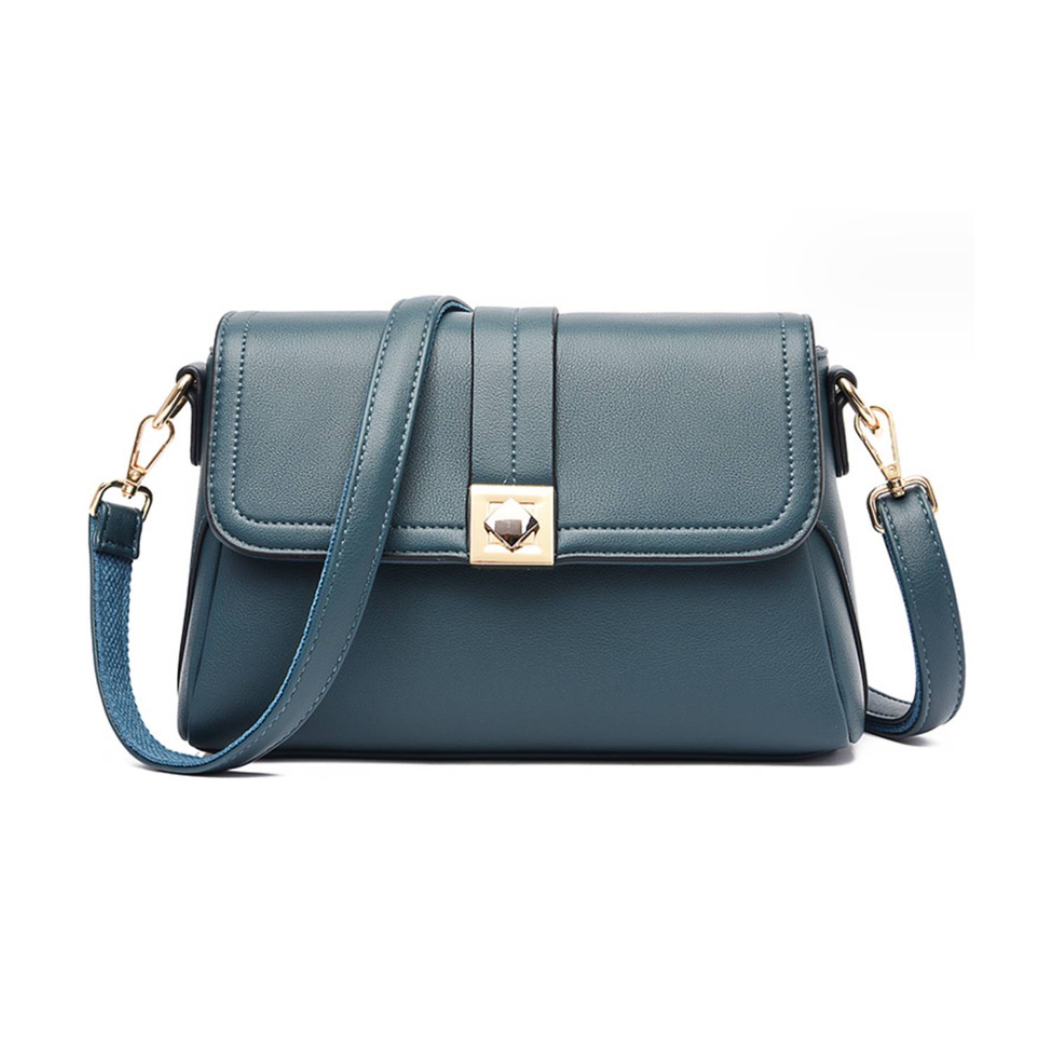 PU Leather Crossbody Tote Bag 4