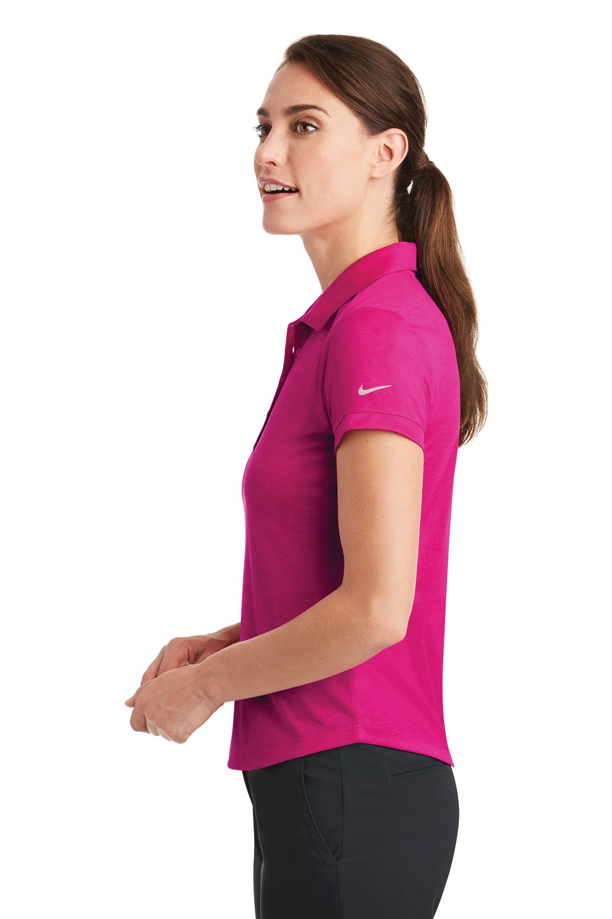 Nike Ladies Dri-FIT Crosshatch Polo 27
