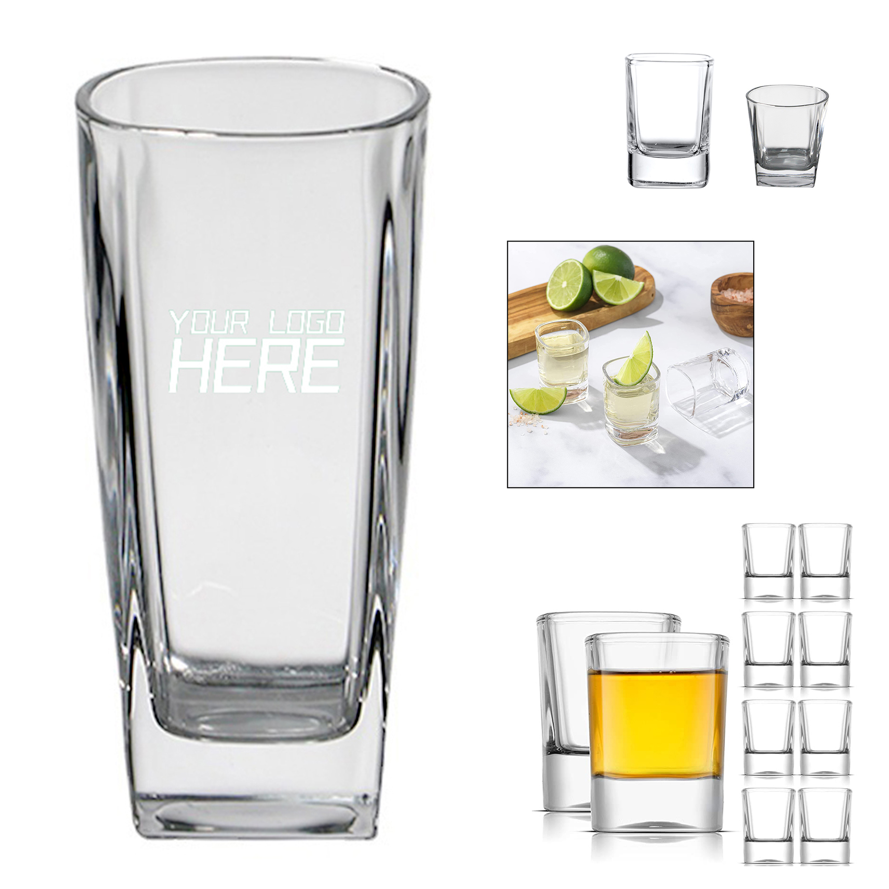 Square Shot Glass 2