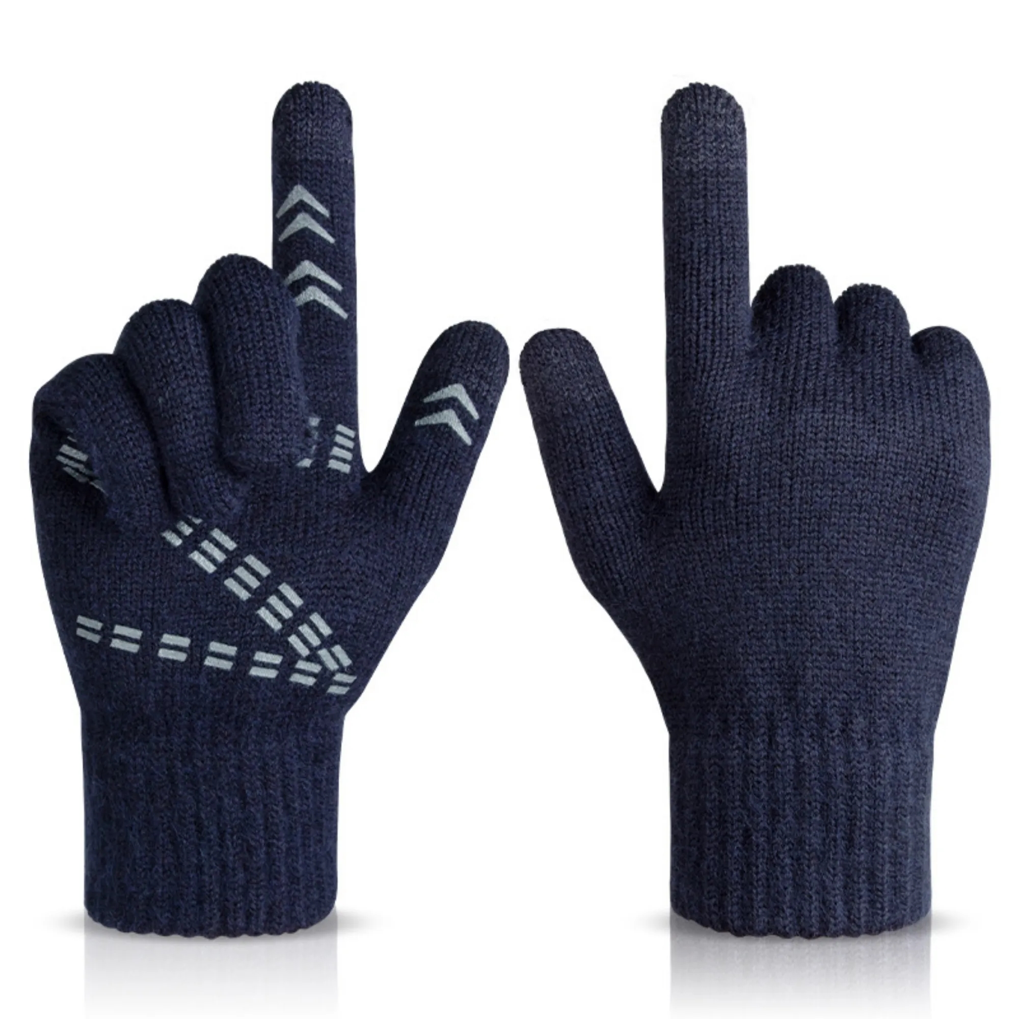 Winter Must-Have Touch Screen Gloves Soft Knit Lining 4