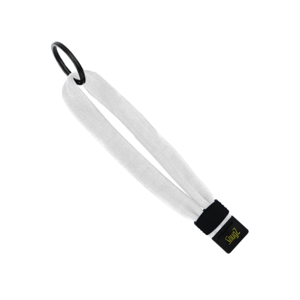 1/2" Cotton Wrist Retainer with Slider & Metal Split-Ring 16