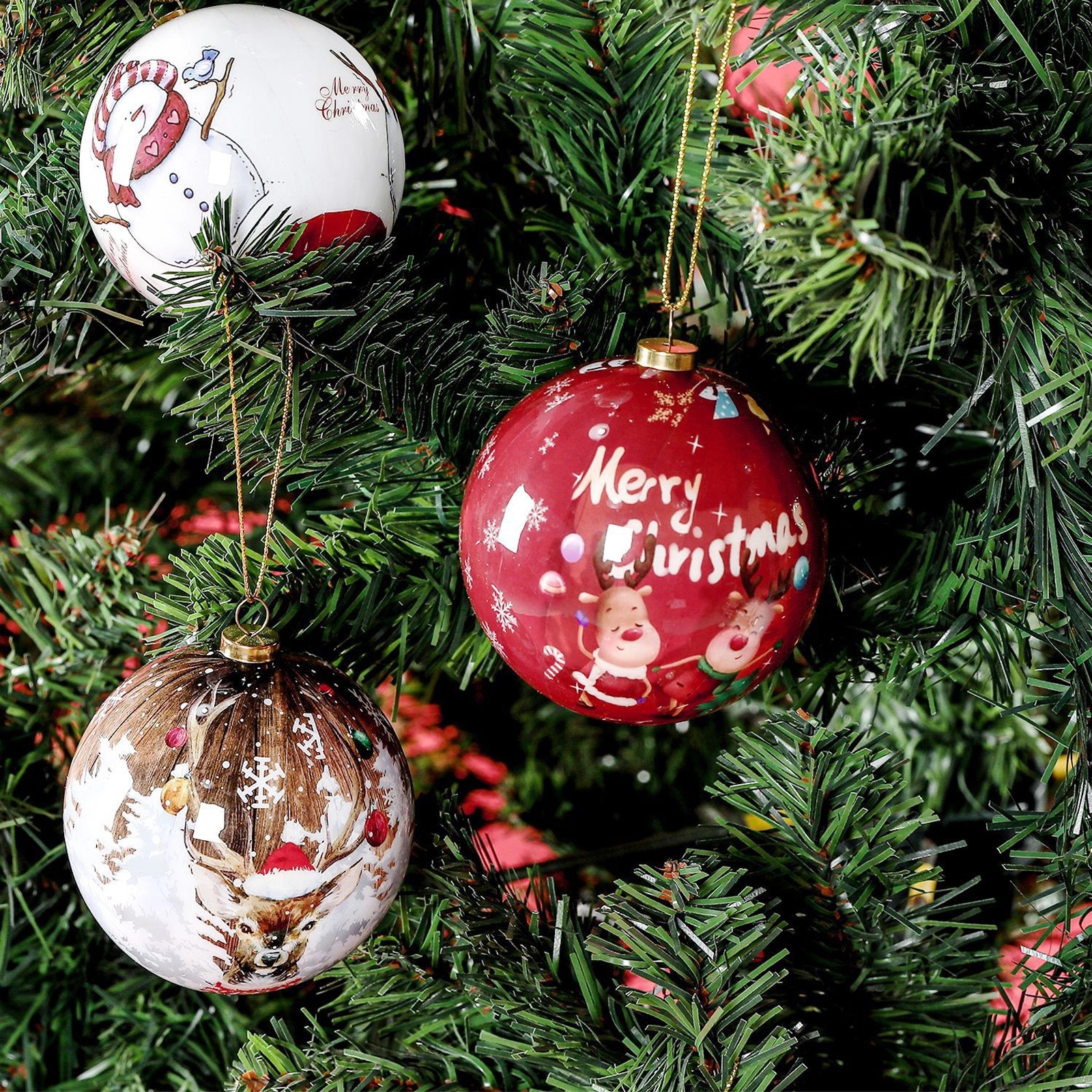 Christmas Tree Ornaments Ball 3