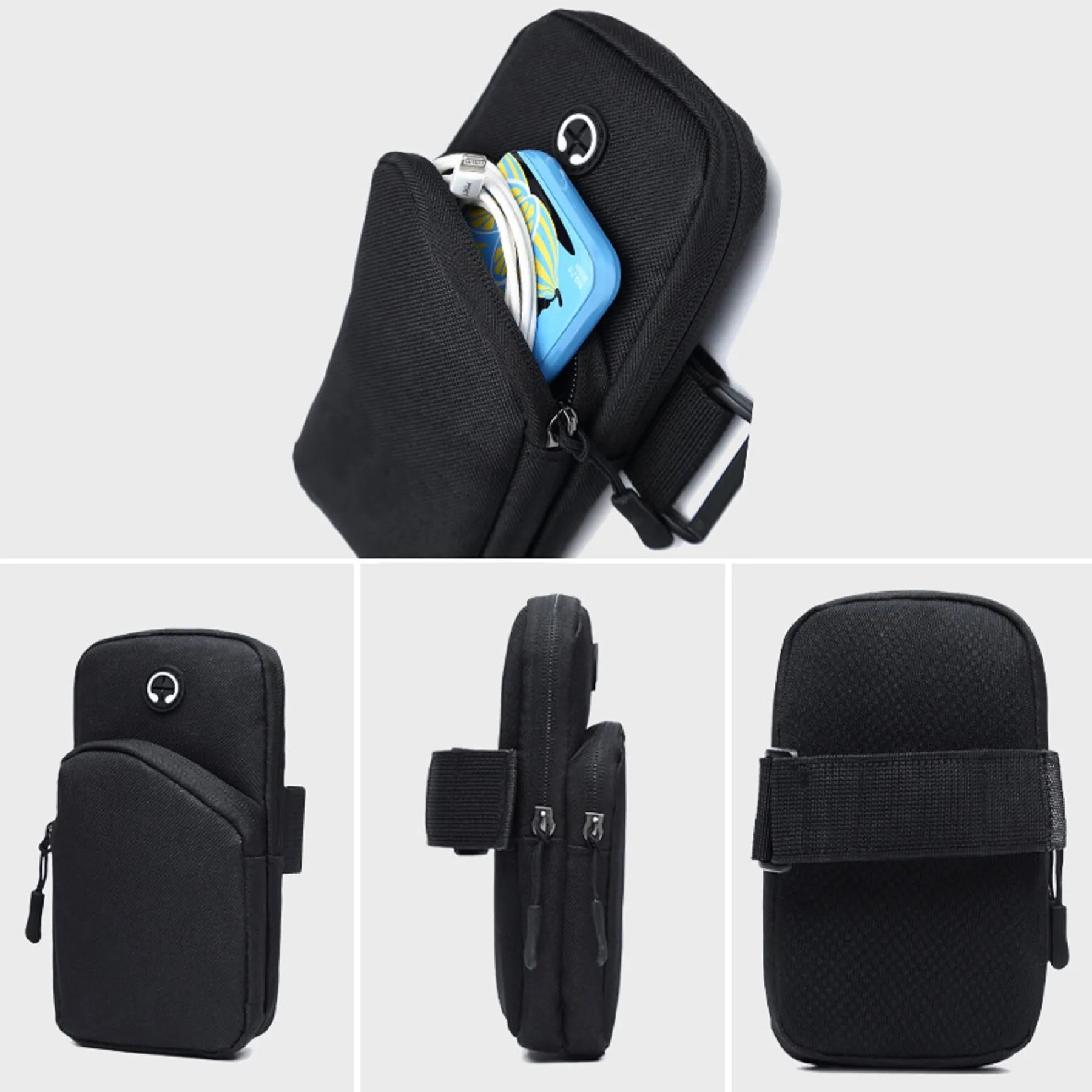 Waterproof Neoprene Sport Arm Band with Hole 9
