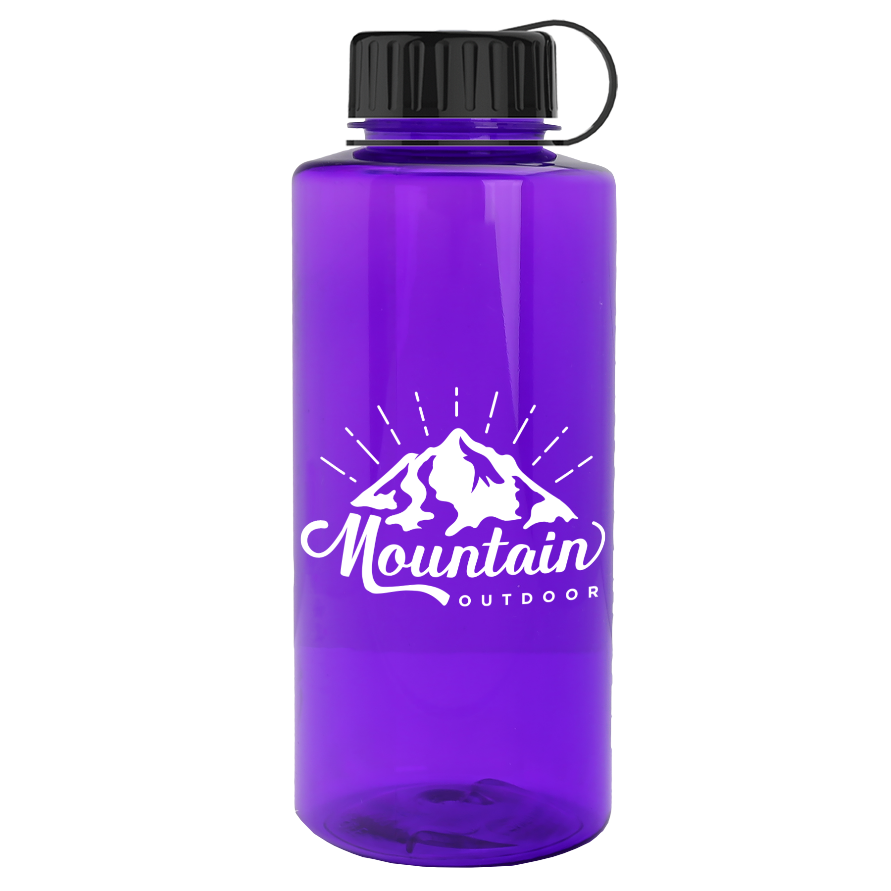 Garyline® Mountaineer Tritan® Bottle with Tethered Lid - 36 oz. 207