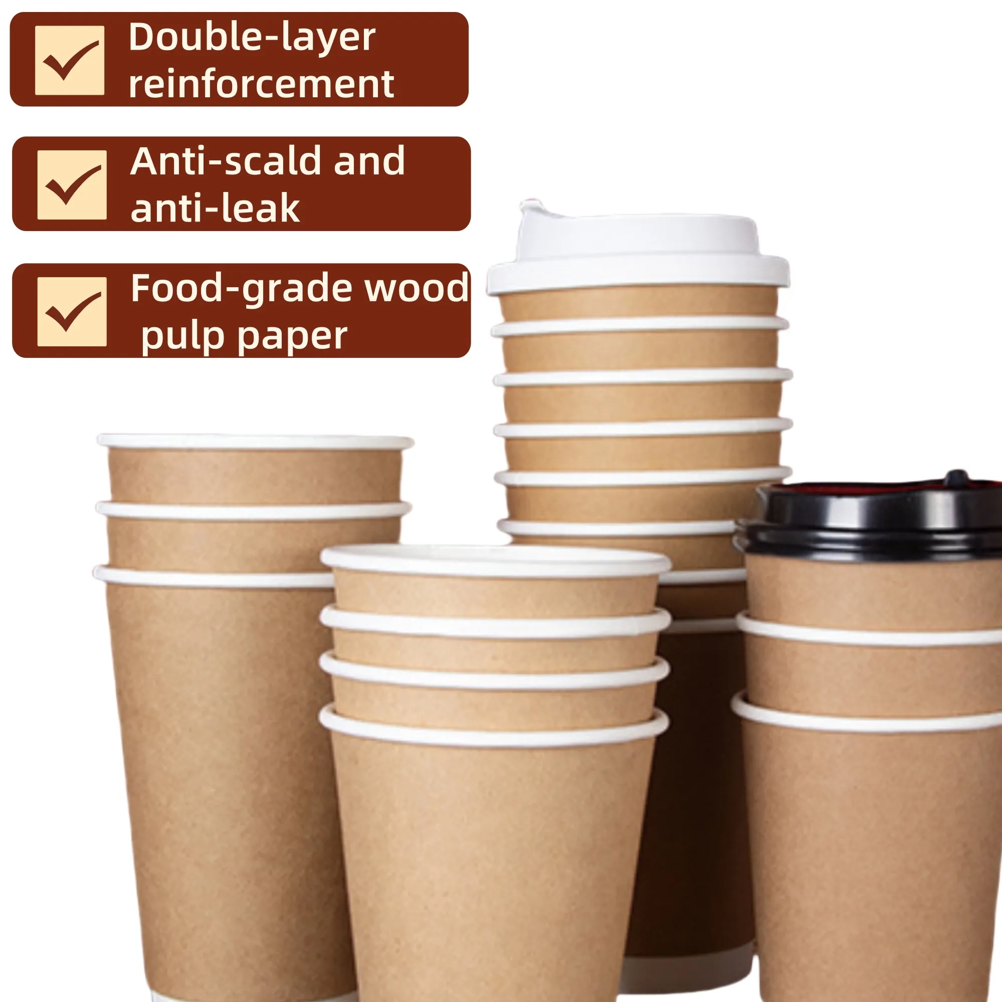 Disposable Double-Layer Paper Cup - Event Promo Essential 1