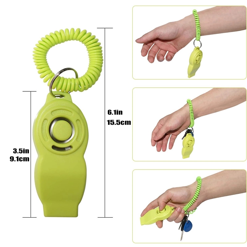 High Quality 2-in-1 Pet Training Clicker And Whistle 4