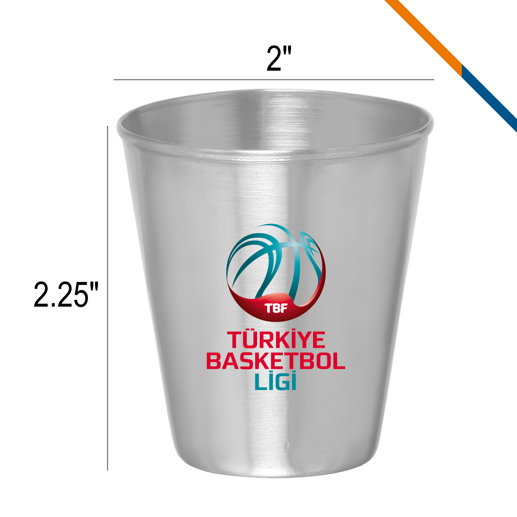 Stacy Stainless Steel Shot Glasses 4