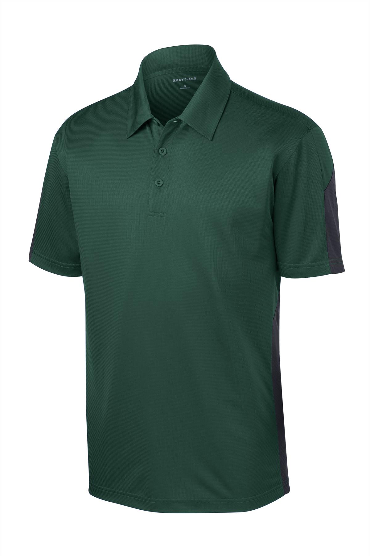 Sport-Tek PosiCharge Active Textured Colorblock Polo. ST695 38