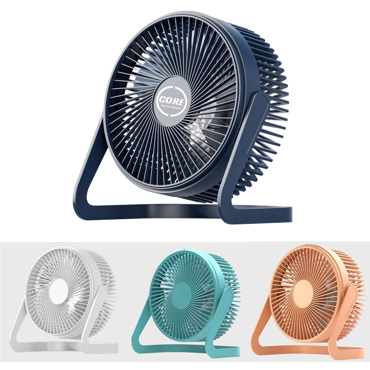 Mini Personal 2 Speeds Small Desktop Fan 3