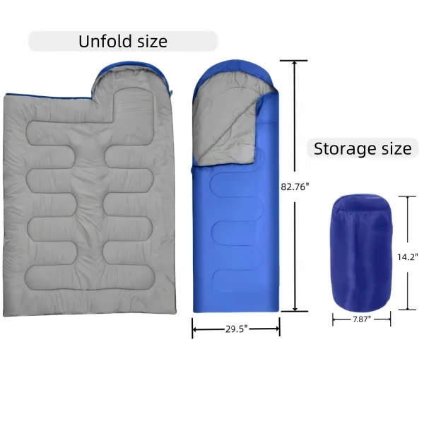 Outdoor camping hiking sleeping bag 3