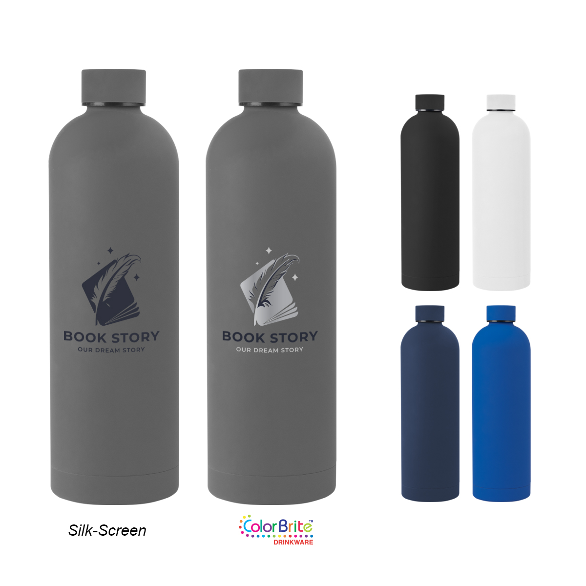 32 Oz. Viviane Stainless Steel Bottle 5