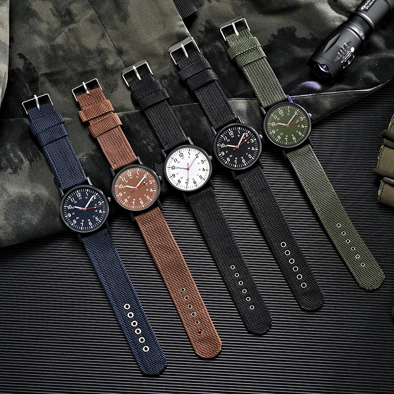 Nylon Strap Stylish Analog Watch for Men 3