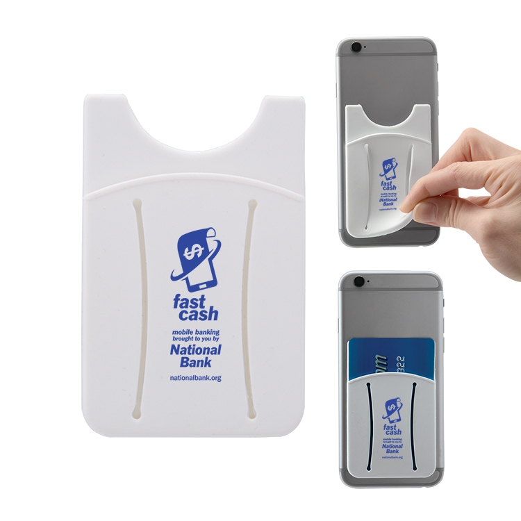 Finger Grip Cell Phone Card Holder 2