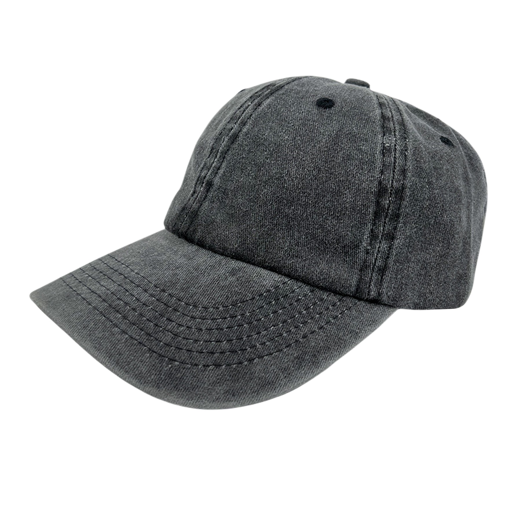 Vintage Washed Cotton Plain Baseball Caps 2