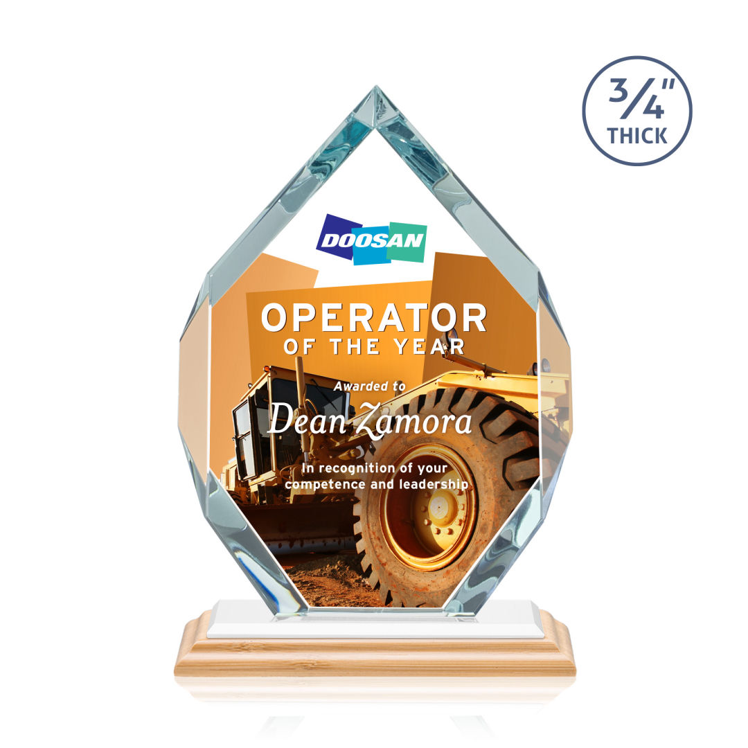 Royal Diamond VividPrint™ Award - Bamboo/White 2