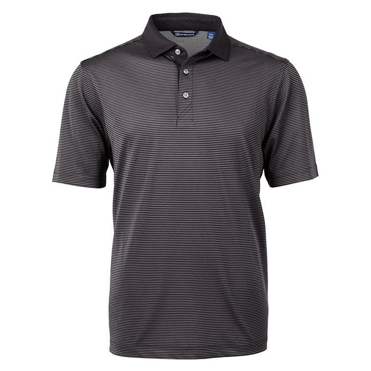 Cutter and Buck Virtue Eco Pique Micro Stripe Recycled Polo 11
