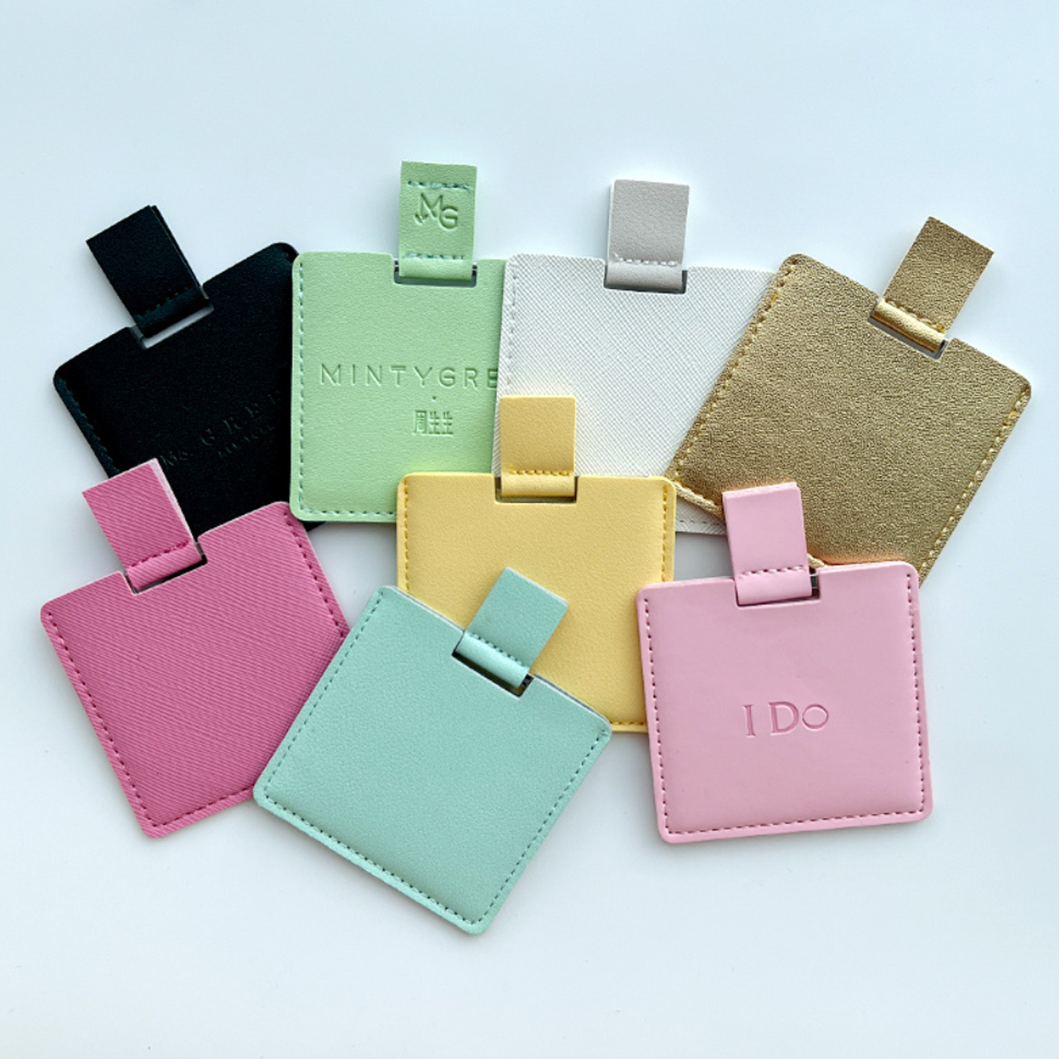 Mini Stainless Steel Portable Pocket Mirror 6