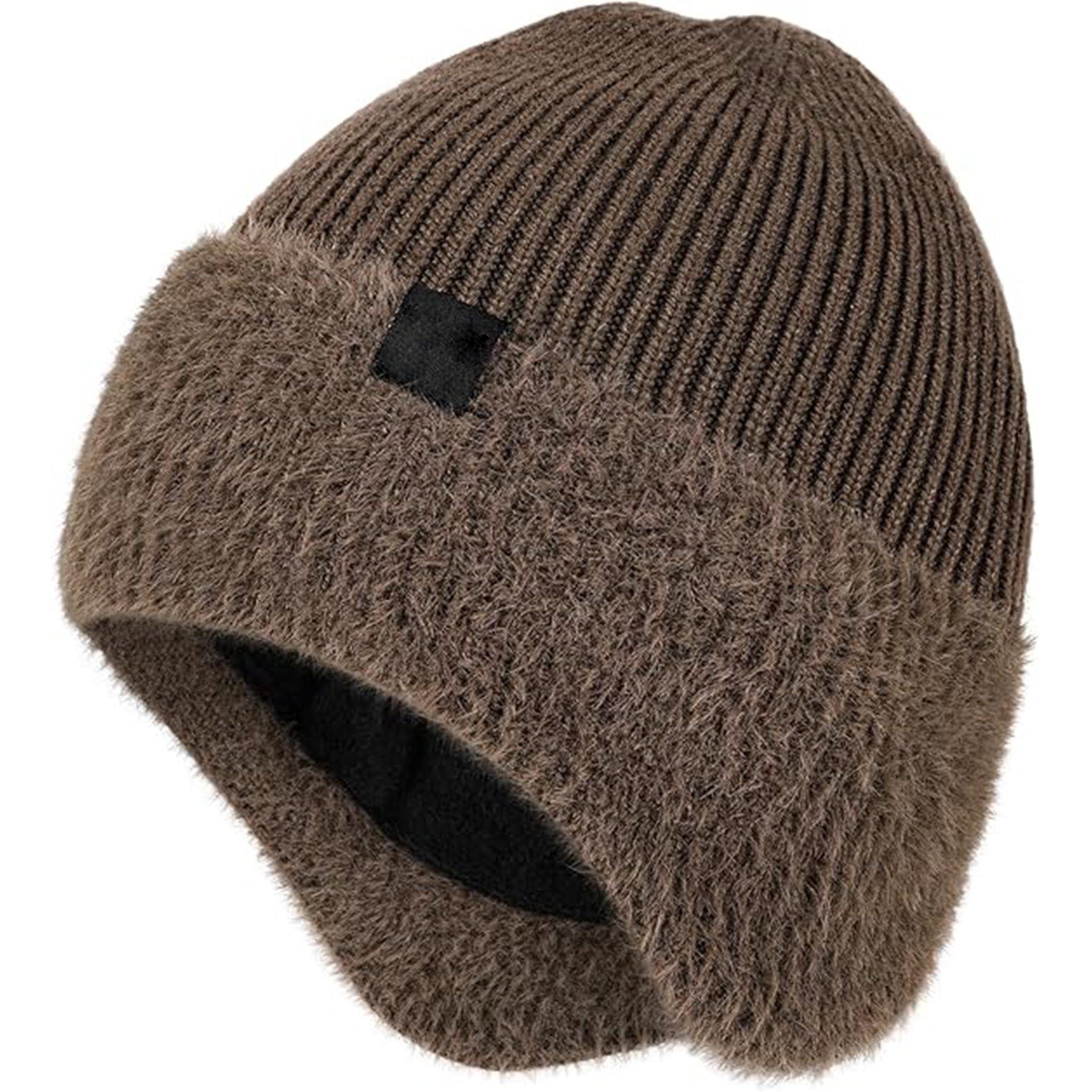 Winter Fleece Line Earflap Beanie 7