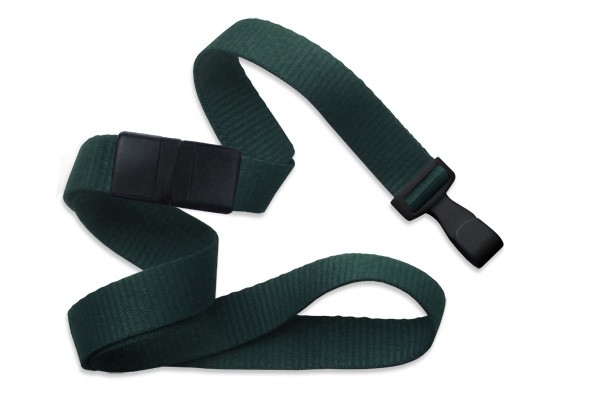 5/8" Flat Blank Lanyard with Breakaway (Split Ring) 48