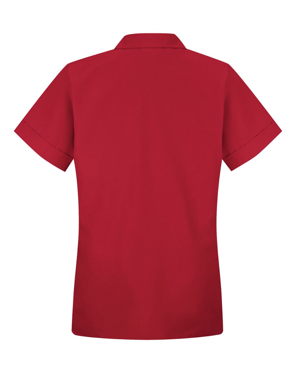 Women's Loose Fit Short Sleeve Button Smock - TP23 14