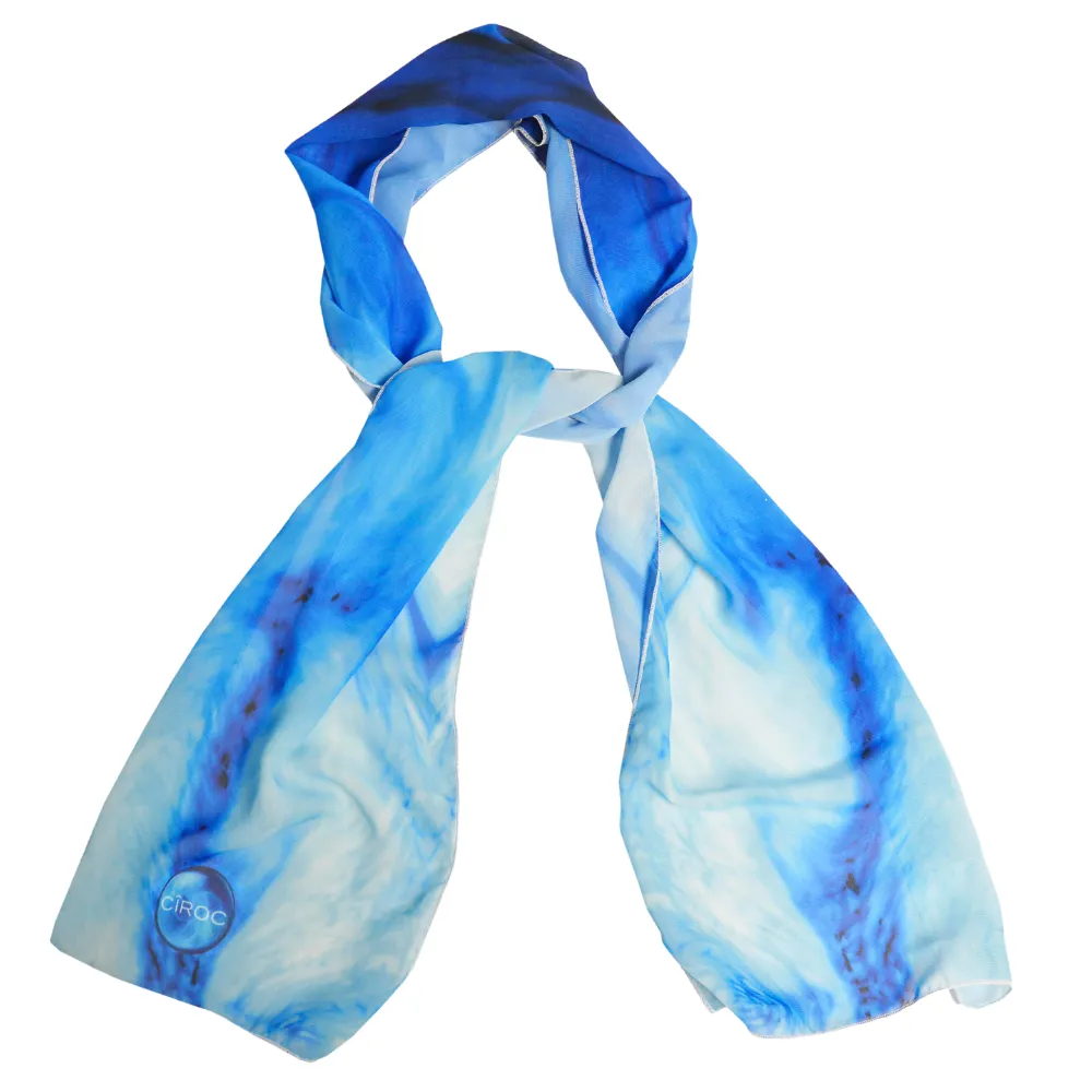 Full-Color Customized Chiffon Scarf 11