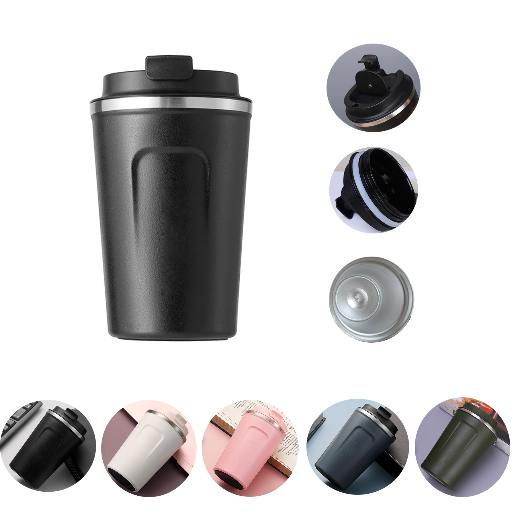 13Oz. Stainless Steel Insulated Coffee Mug 1