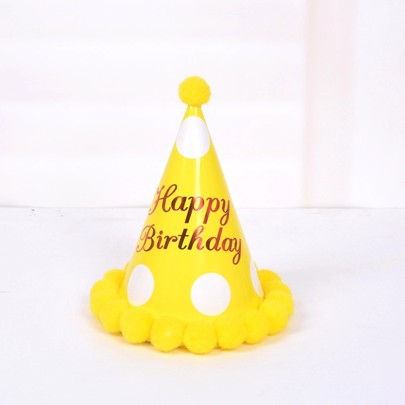 Birthday Party Kids Game Hat & Cake Celebration Decoration 4