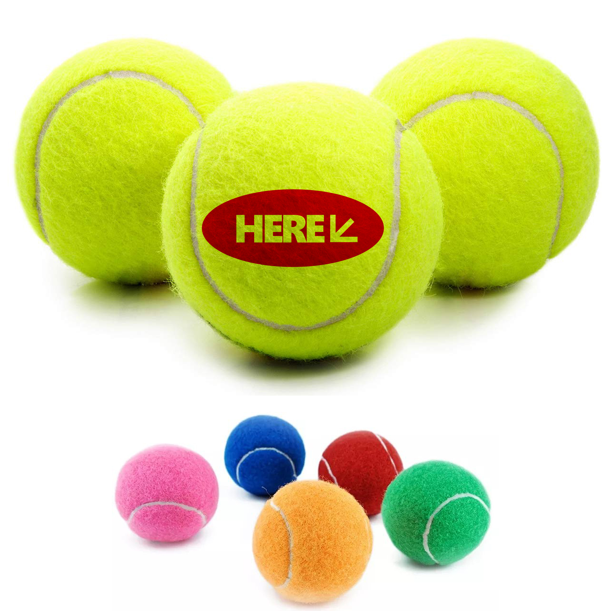 ProBounce Natural Rubber Tennis Ball 2