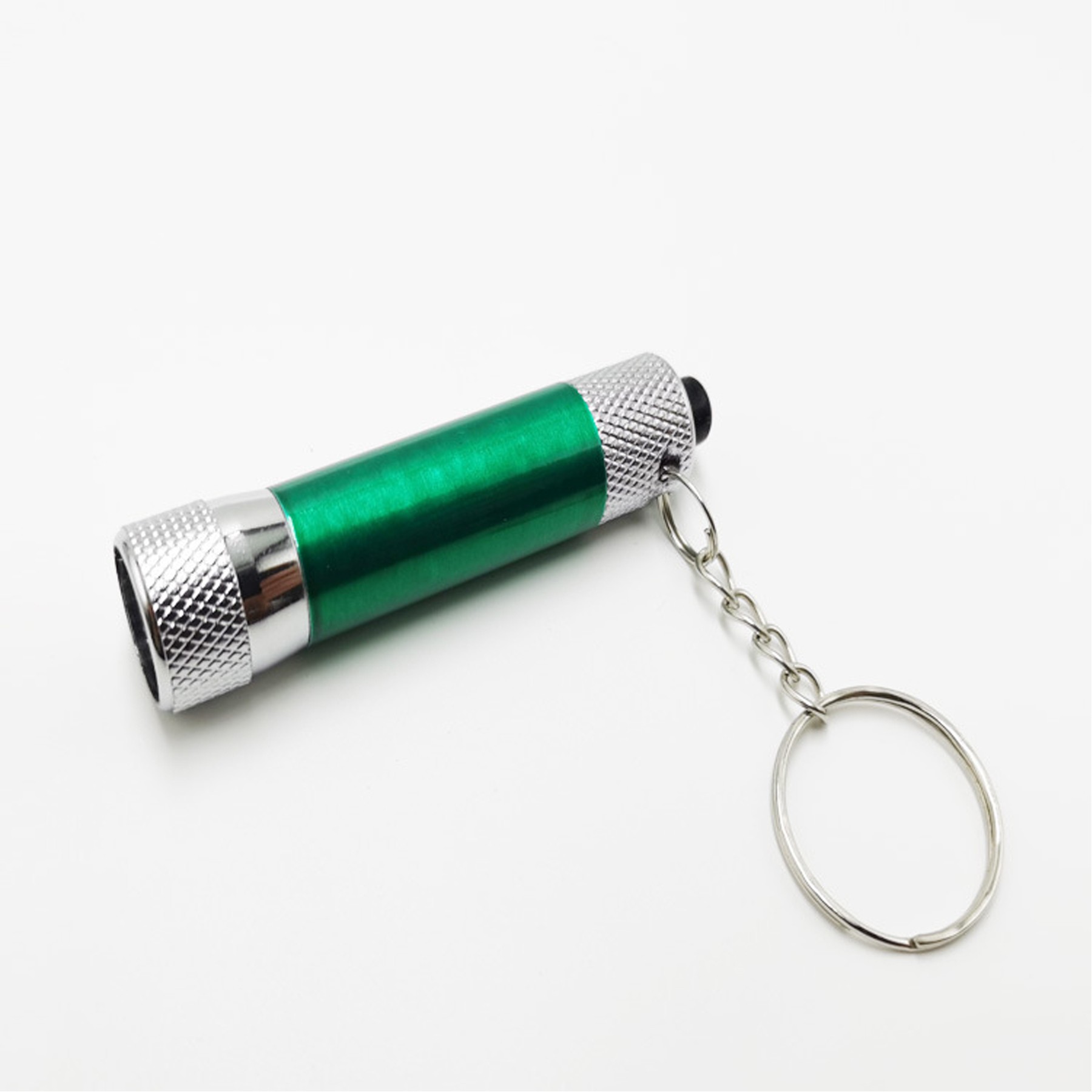 Bright Aluminum Alloy Flashlight With Keychain 7