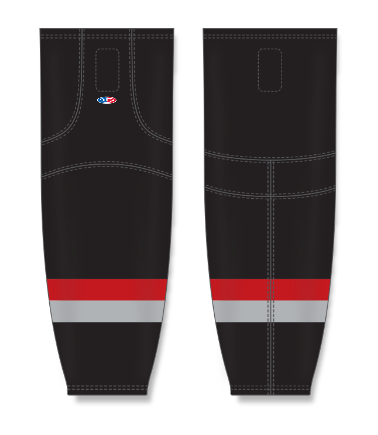 Cut & Sew Pro Hockey Socks HS2100-G104 5
