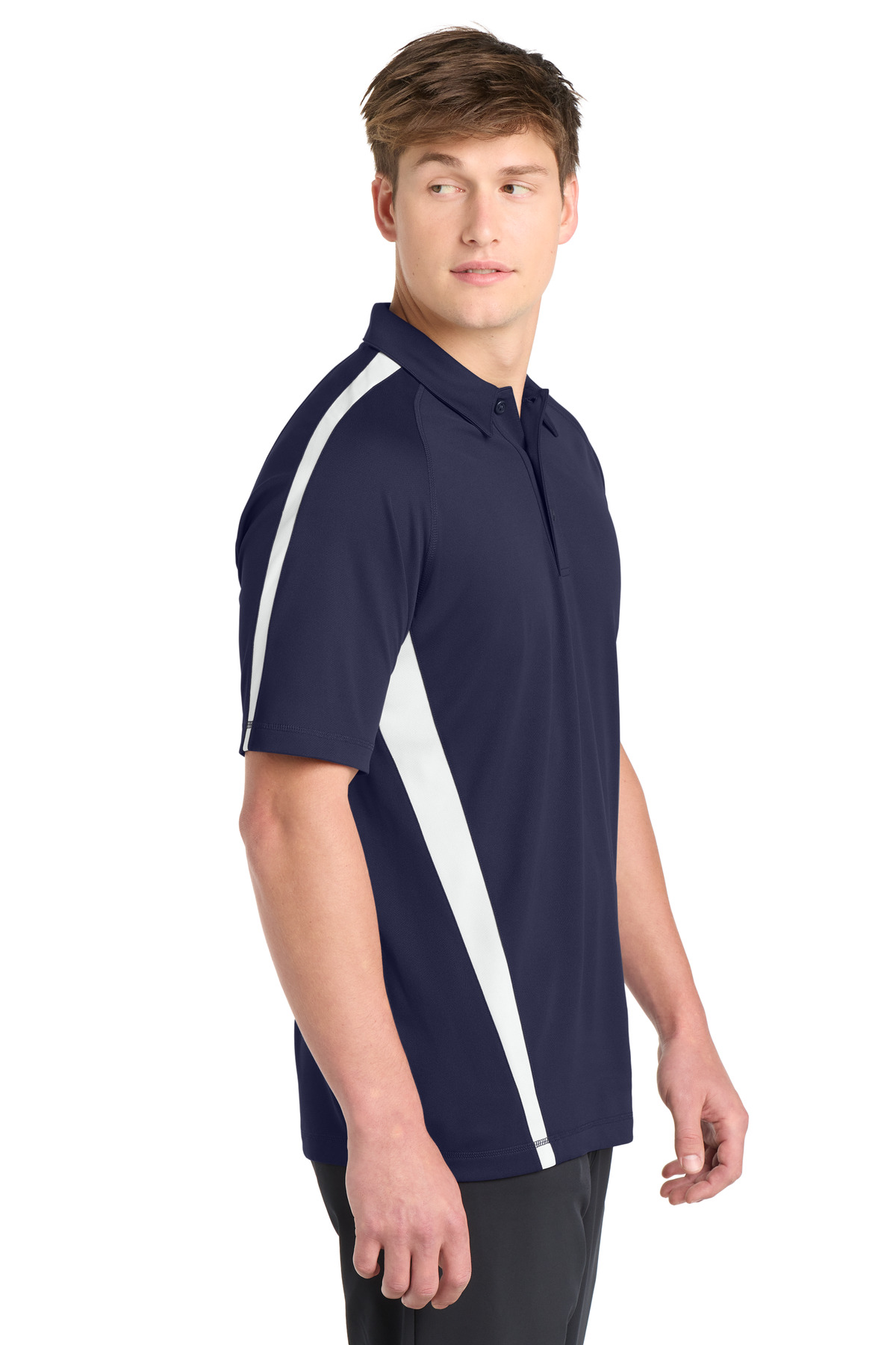 Sport-Tek PosiCharge Micro-Mesh Colorblock Polo. ST685 50
