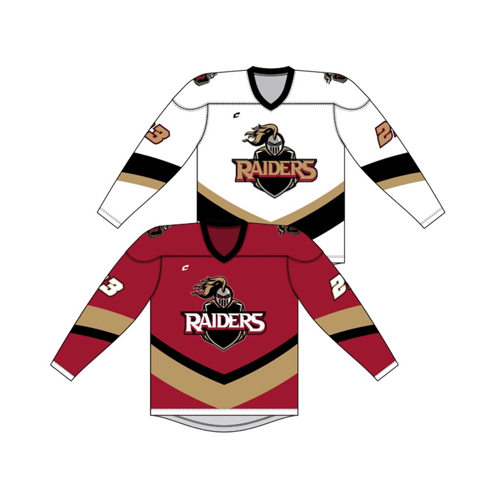 Juice Hockey Single-Ply Reversible V-Neck Jersey Fusion Mesh