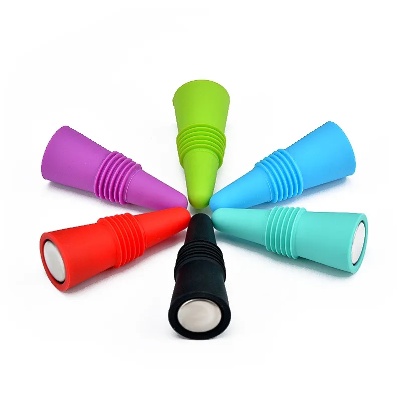 Cone Shape Silicone Wine Stopper 2