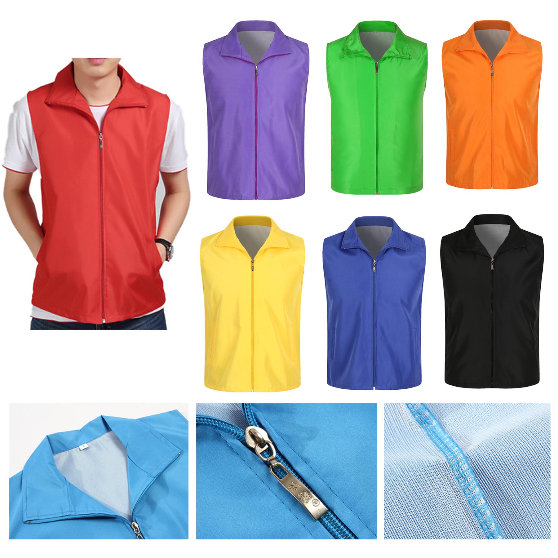 Customizable Volunteer Vest Overalls 2