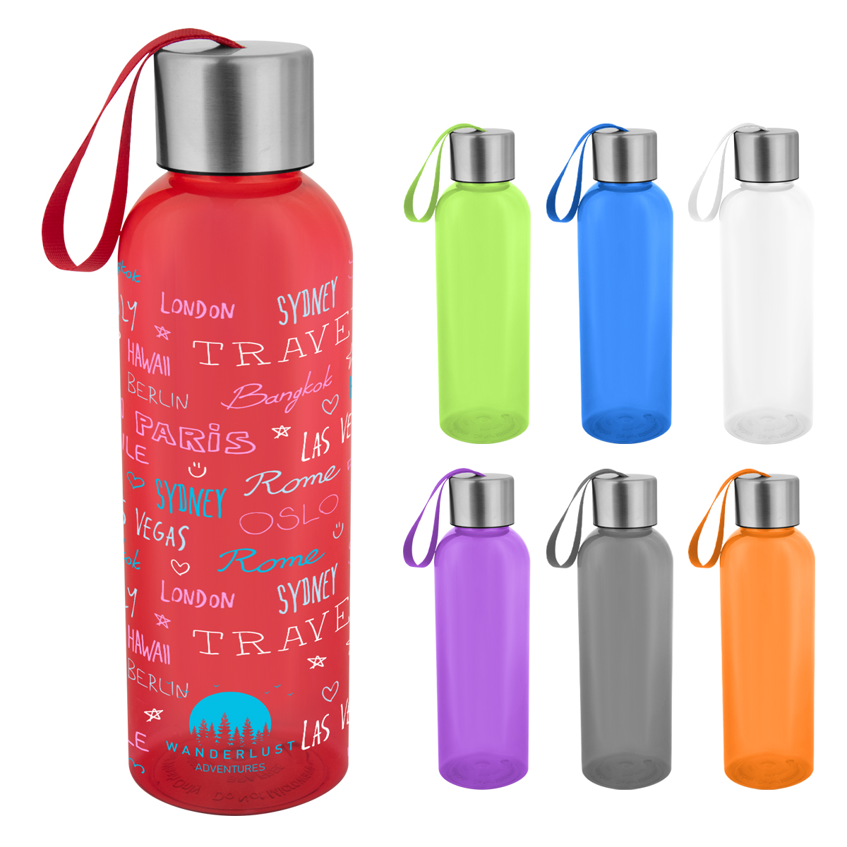 20 Oz. Full Color Jaclyn rPET Bottle 7