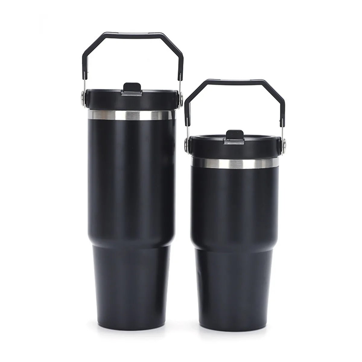 30oz. Lid Straw Stainless Steel Vacuum Insulated Tumbler 2